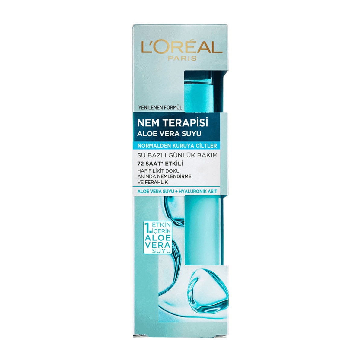  LOREAL PARIS LOREAL PARIS L'Oreal Paris Nem Terapisi Aloevera Suyu Normal/Kuru 70 ml  1 of 5 