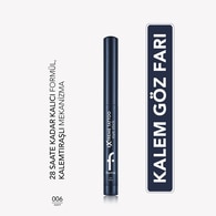  FLORMAR FLORMAR Flormar Extreme Tattoo Yüksek Pigmentli Jel Göz Kalemi No: 006 Navy 