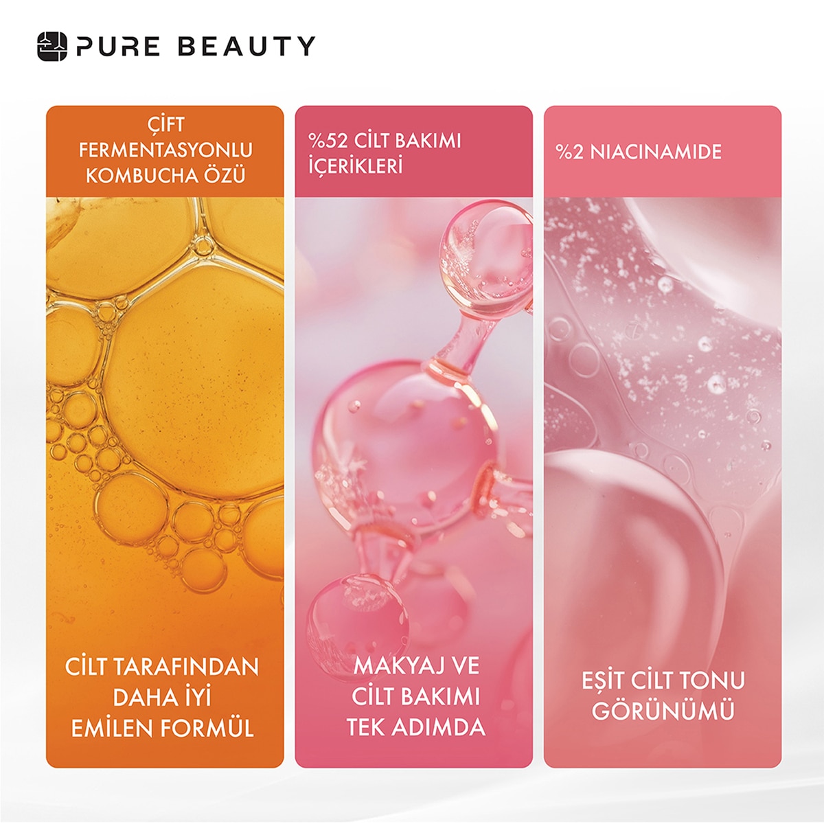 PURE BEAUTY PURE BEAUTY Pure Beauty Cushion Krem Natural Refill 12 g 1 of 4