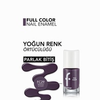 Flormar Full Color Yoğun Renk Veren Parlak Oje No: FC29
