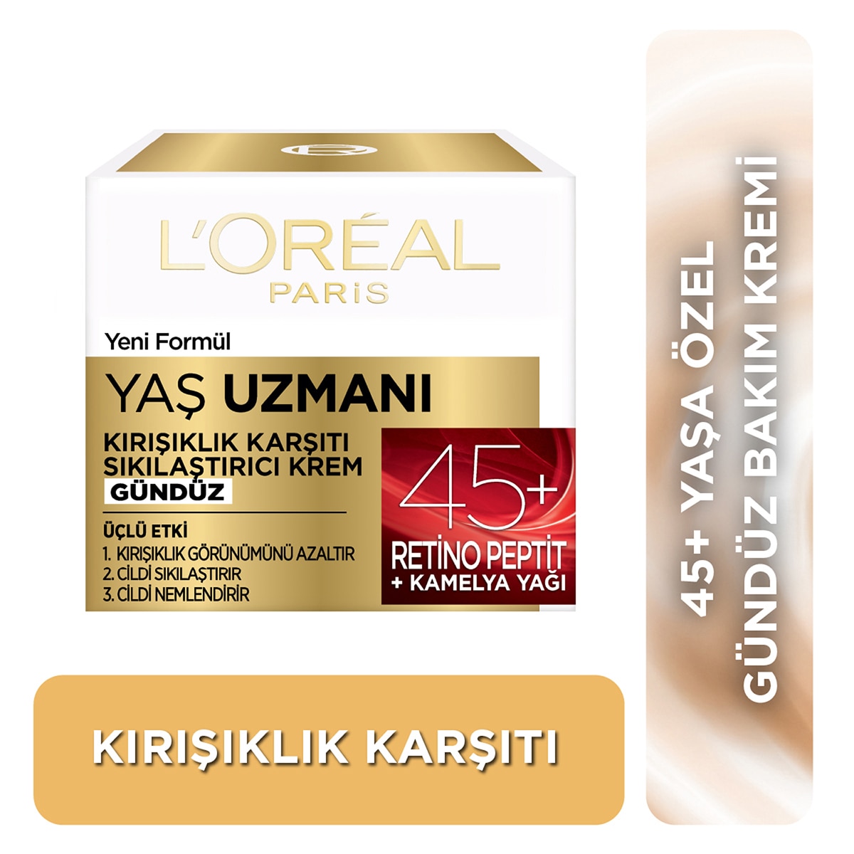 LOREAL PARIS LOREAL PARIS L'Oreal Paris Yaş Uzmanı Kırışıklık Karşıtı SIkılaştırıcı Krem 40+ 50 ml 1 of 5