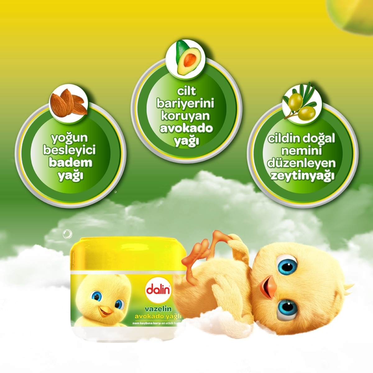  DALİN DALİN Dalin Avokado Yağlı Vazelin 100 ml  1 of 6 