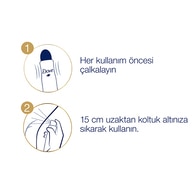 Dove Kadın Sprey Deodorant 1/4 Nemlendirici Krem Original Büyük Boy 200 ml