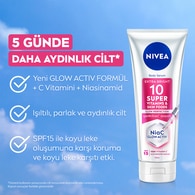 Nivea SPF15 Super10 Serum Etkili Aydınlatıcı ve Nemlendirici Vücut Losyonu 170 ml