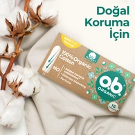 Ob Organik Tampon Normal 16 Adet