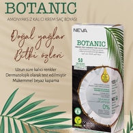 Botanic Saç Boyası No: 5.0 Yoğun Açık Kahve