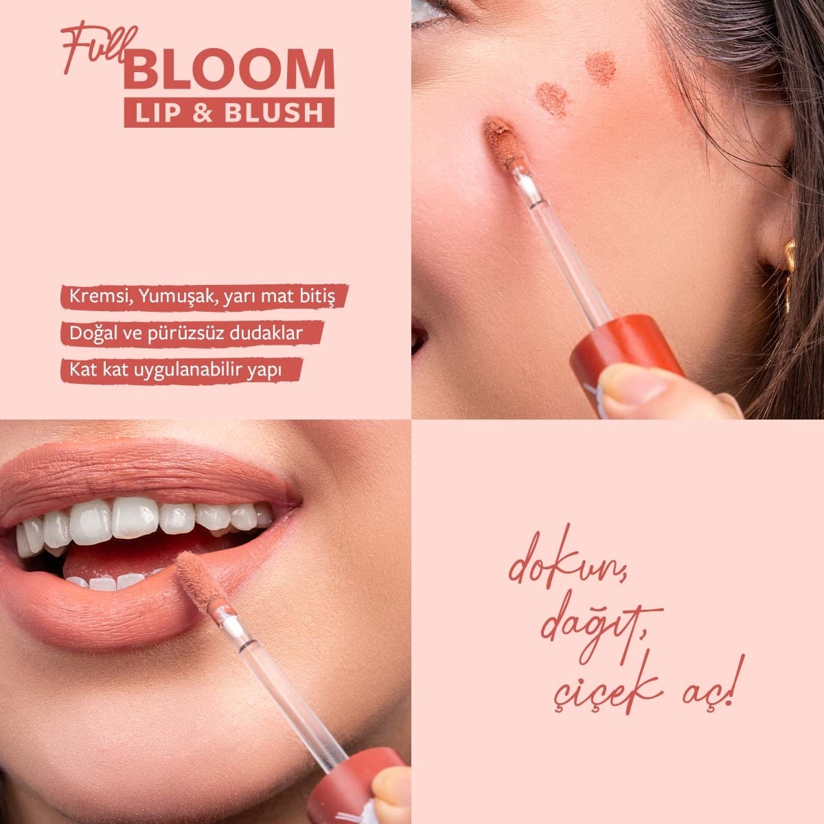 PASTEL Pastel Full Bloom Ruj & Allık No: 72 Groovy 1480696 | Watsons