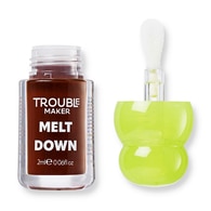  TROUBLE MAKER TROUBLE MAKER Trouble Maker Melt Down Dudak Yağı Kahve  1 of 2 