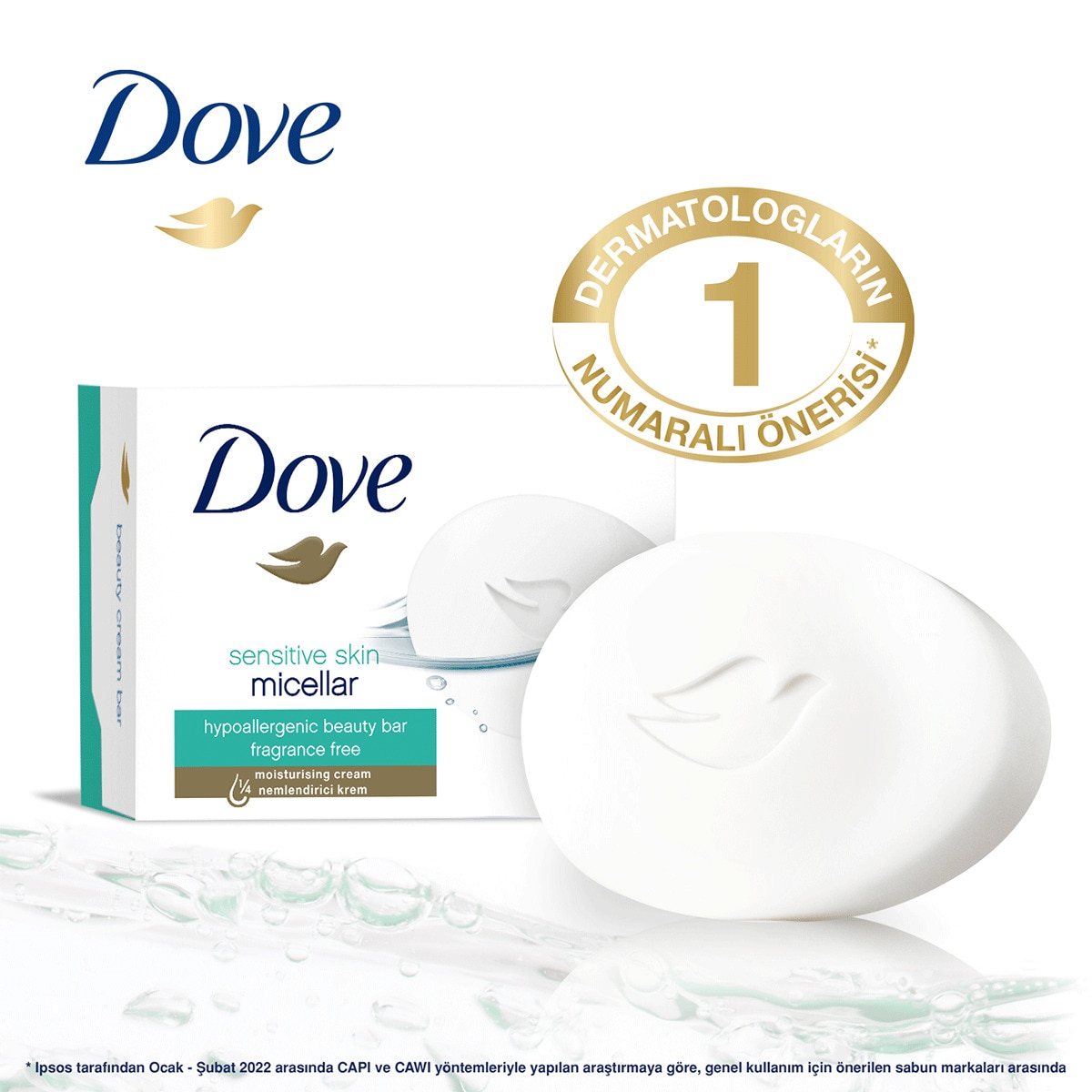 DOVE DOVE Dove Beauty Cream Bar Sensitive Skin Nemlendirici Krem 90 g 1 of 5