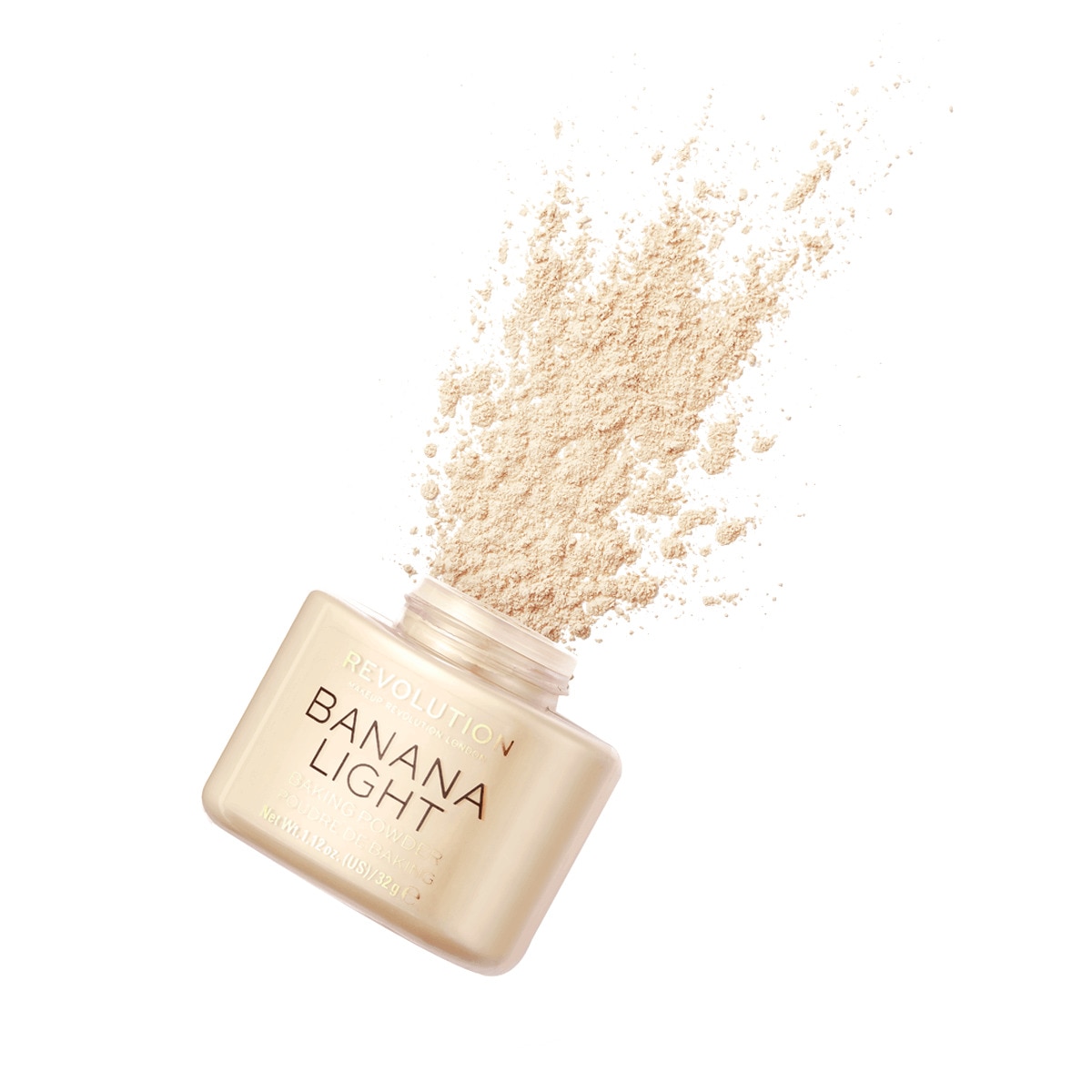  REVOLUTION REVOLUTION Revolution Loose Baking Toz Pudra Banana Light  1 of 3 