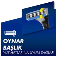 Gillette Sensor3 Tıraş Makinesi Yedek Bıçaklı