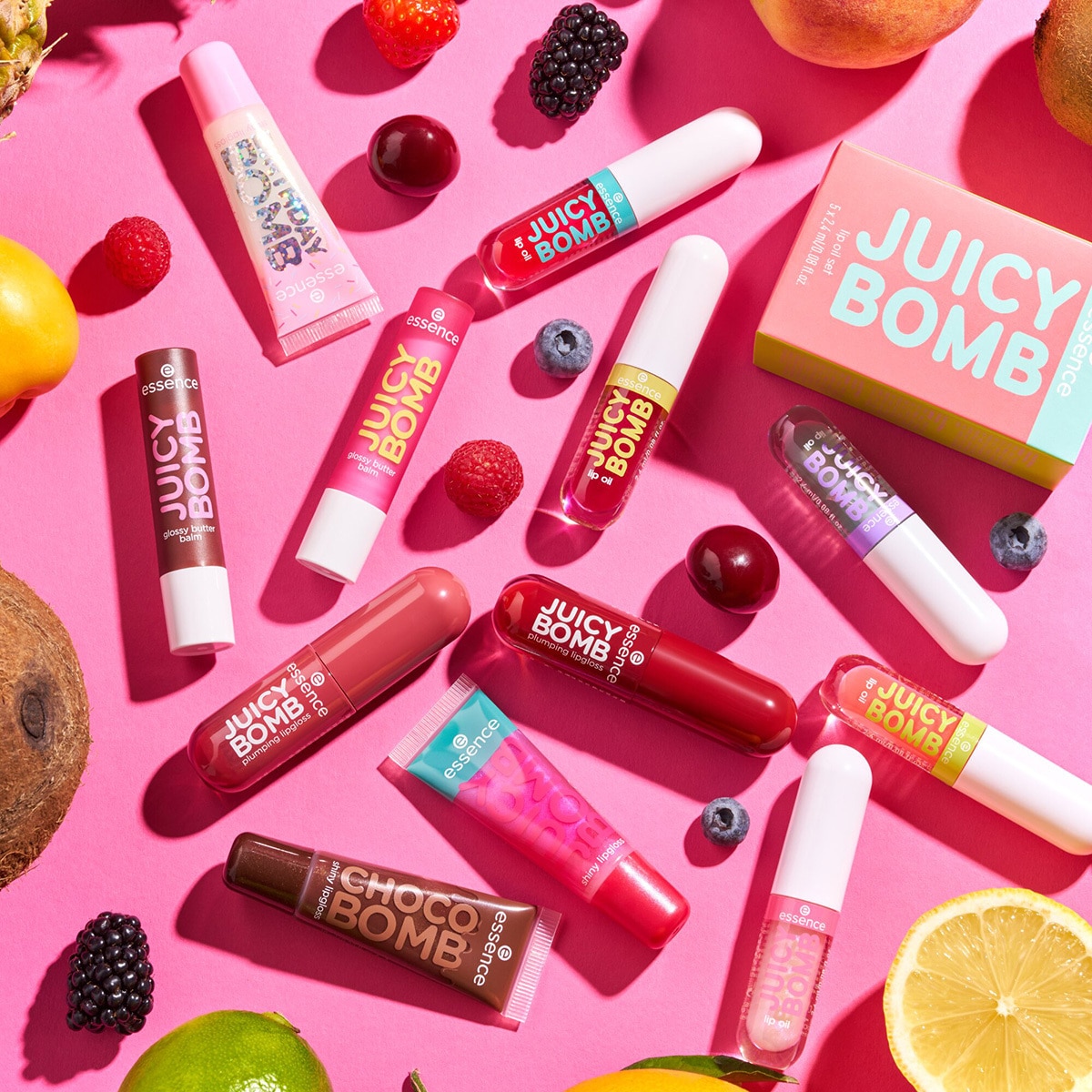  ESSENCE ESSENCE Essence Juicy Bomb Glossy Butter Balm 08  1 of 14 