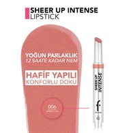FLORMAR FLORMAR Flormar Sheer Up Intense Ruj 006 Spark Click 1 of 9
