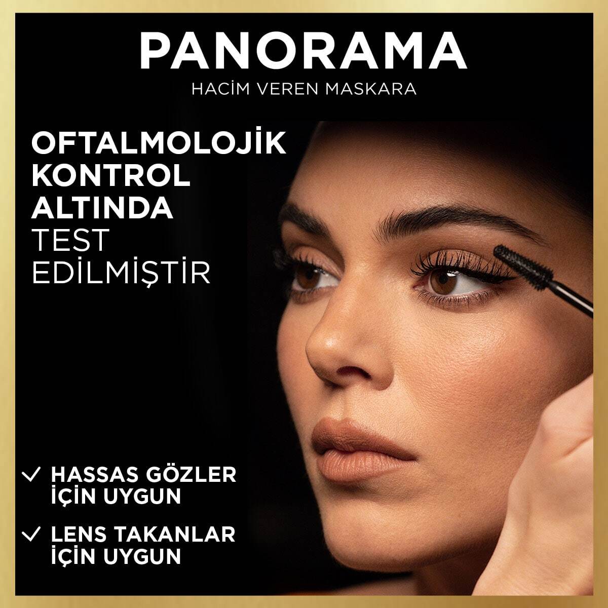  LOREAL PARIS LOREAL PARIS L'Oreal Paris Panorama Hacim Veren Maskara Siyah  1 of 8 