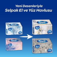 SELPAK SELPAK Selpak Çek Al El ve Yüz Havlusu 80'li 1 of 5