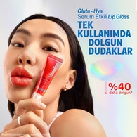 VASELINE VASELINE Vaseline Gluta Hya Serinletici Etki Lip Gloss Cherry Crush 1 of 10