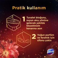  DOMESTOS DOMESTOS Domestos Wc Blok Şeftali Çiçeği 2x50 g  1 of 9 