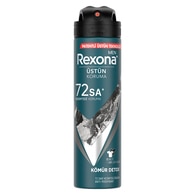 Rexona Men Erkek Sprey Deodorant Kömür Detox 72 Saat Kesintisiz Üstün Koruma 150 ml