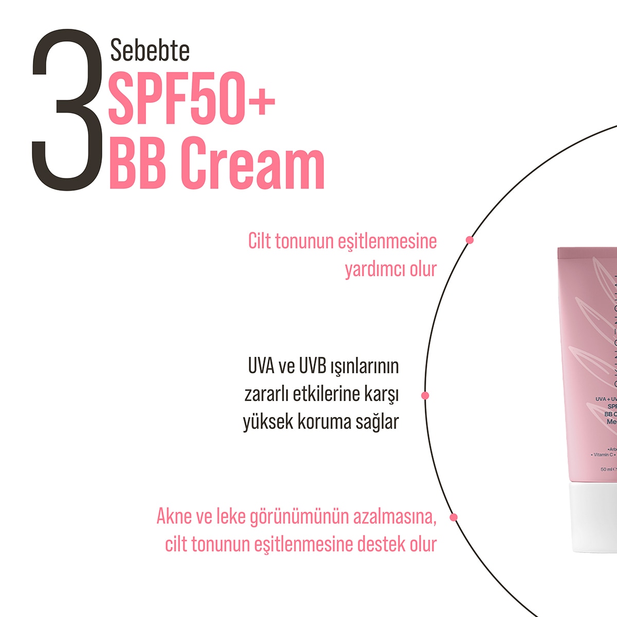 SKIN SENSUAL SKIN SENSUAL SKIN SENSUAL SPF 50+ BB KREM MEDIUM 50ML 1 of 9