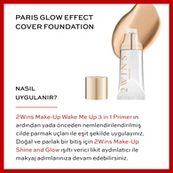  undefined 2WINS MAKE UP 2Wins Make Up Paris Glow Effect Fondöten Medium  1 of 8 