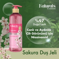  NATURALS BY WATSONS NATURALS BY WATSONS Naturals By Watsons Sakura Duş Jeli 490 ml  1 of 3 