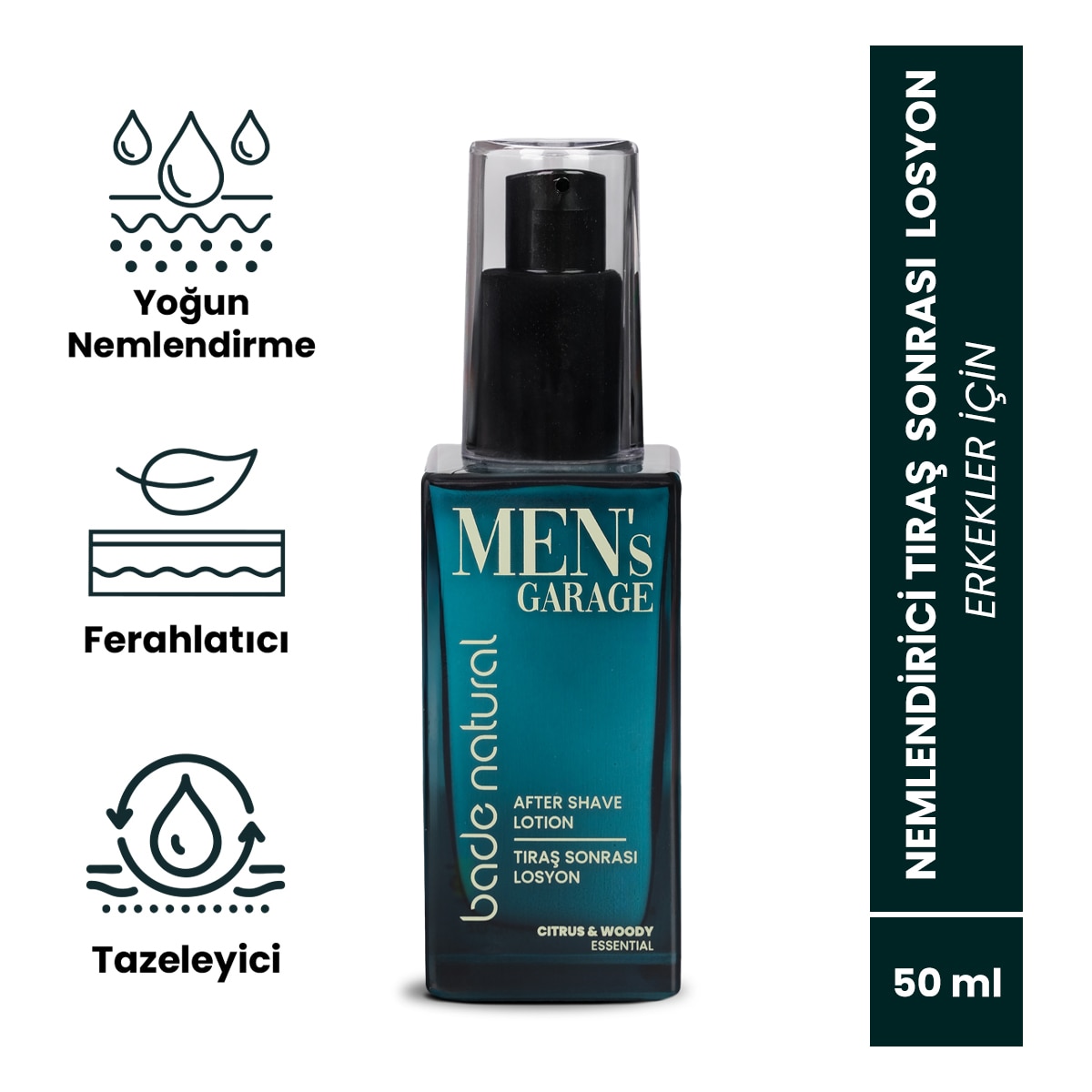 undefined BADE NATURAL EXC. Bade Natural Men's Garage Tıraş Sonrası Losyon 50 ml 1 of 1
