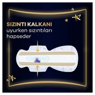 Orkid Ultra Ekstra Dörtlü Hijyenik Ped Gece Max 8'li