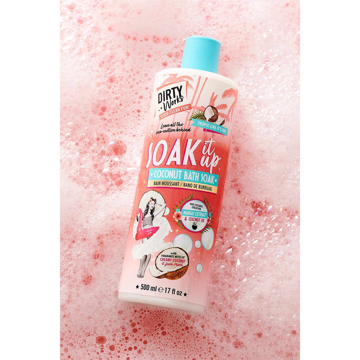  Dirty Works DIRTY WORKS Dirty Works Soak It Up Banyo Köpüğü 500 ml  1 of 2 