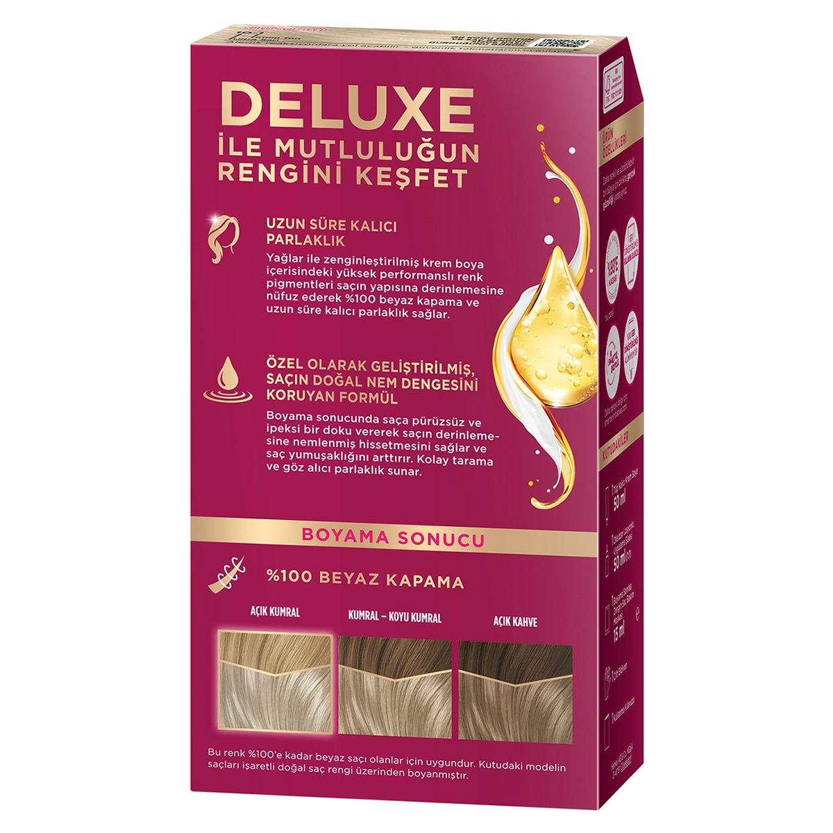  PALETTE PALETTE Palette Deluxe Saç Boyası 10-1 Küllü Açık Sarı  1 of 10 