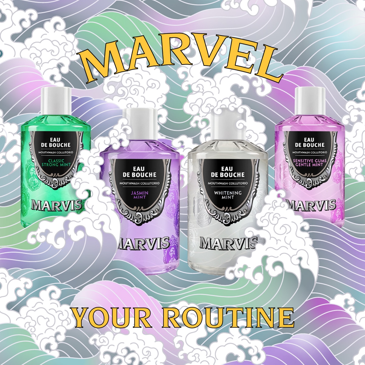 MARVIS MARVIS Marvis Whitening Mint Ağız Bakım Suyu 400 ml 1 of 6