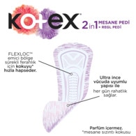 Kotex KOTEX 2IN1 EKSTRA UZUN GÜNLÜK PED 22AD