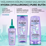L'Oreal Paris Elseve Hydra [Hyaluronic] Pure Salisilik Asit İçeren Yağlanma Karşıtı Peeling Etkili Saç Derisi Serumu 102 ml