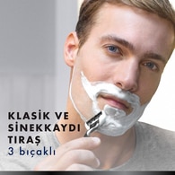 Gillette Mach3 Charcoal Yedek Bıçak 4Lü