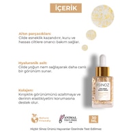 Sinoz 24K Altın Yaşlanma Karşıtı Yüz Bakım Serumu 30 ml