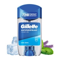  GILLETTE GILLETTE GILLETTE CLEAR GEL COOL WAVE DEO 70ML  1 of 10 
