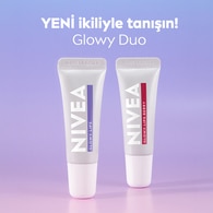 NIVEA LIP CARE NIVEA LIP CARE Nivea Glowy Lips Nemlendirici Dudak Parlatıcısı ve Bakım Kremi 10 ml 1 of 8