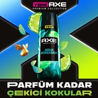 Axe Premium Collection Erkek Sprey Deodorant Aqua Bergamot 72 Saat Ferahlık 150 ml