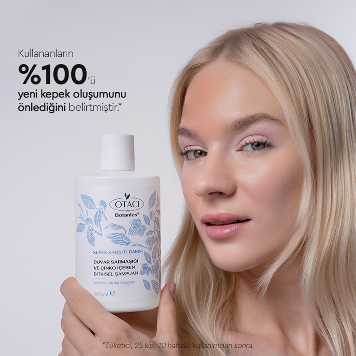 OTACI OTACI Otacı Botanics+ Kepek Karşıtı Bitkisel Bakım Şampuanı 375 ml 1 of 8