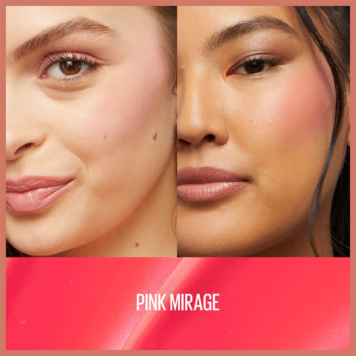  MAYBELLINE MAYBELLINE Maybelline New York Sunkisser Hazy Matte Likit Allık 30 Pink Mirage  1 of 6 