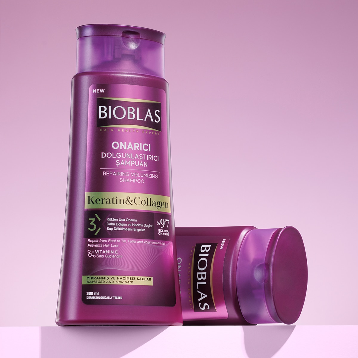  BIOBLAS BIOBLAS Bioblas Collagen and Keratin Şampuan 360 ml  1 of 5 