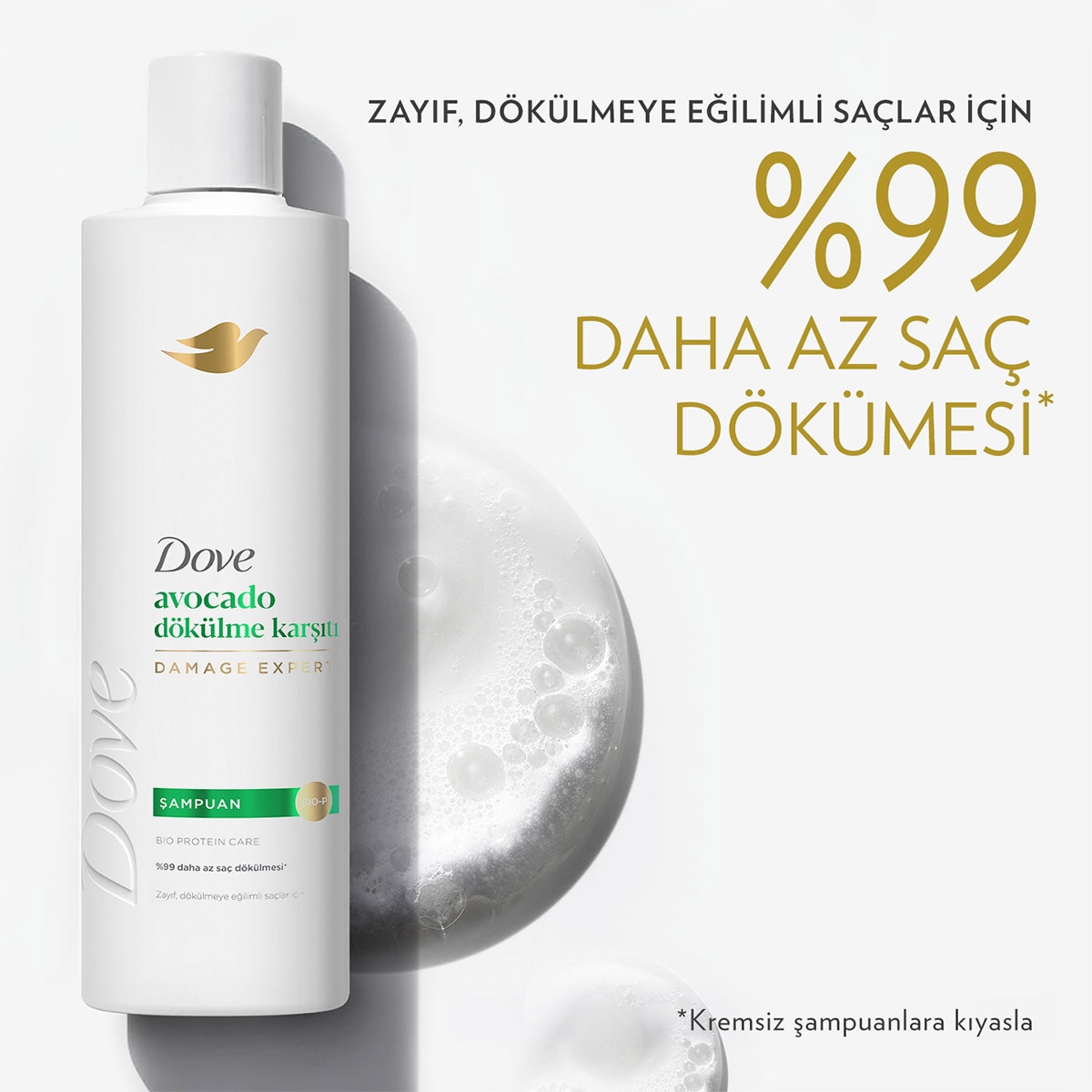DOVE DOVE Dove Şampuan Avocado Dökülme Karşıtı 375 ml 1 of 11