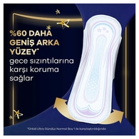 Orkid Ultra Ekstra Dörtlü Hijyenik Ped Gece Ekstra 16'lı