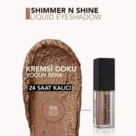 Flormar Shimmer & Shine Işıltılı Likit Far No: 006