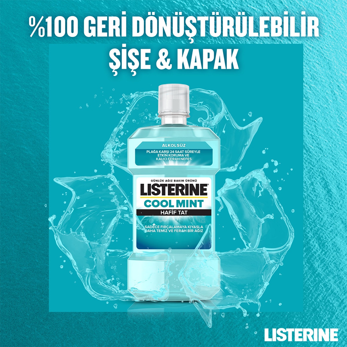  LISTERINE LISTERINE Listerine Cool Zero Ağız Suyu 250 ml  1 of 7 