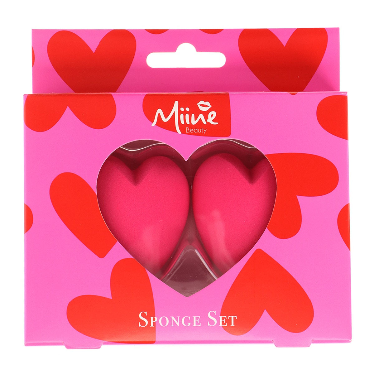  MIINE MIINE Miine Sevgililer Günü Kalp Şeklinde Sünger Set 2'li  1 of 2 