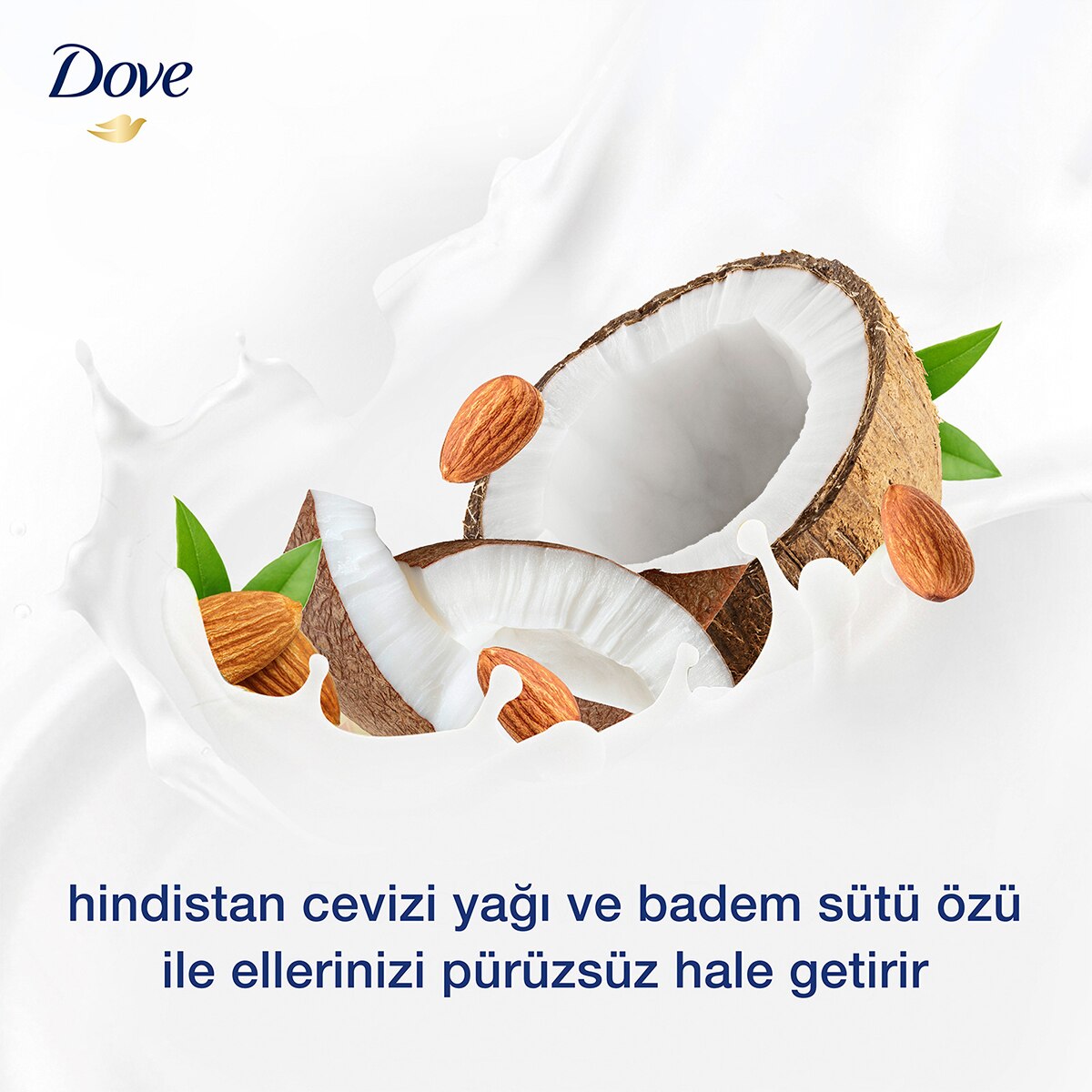  DOVE DOVE Dove Nemlendirici Sıvı Sabun HndistanCevizi Yağı Badem Sütü 450 ml  1 of 7 