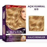 Wella Koleston Kit Saç Boyası Açık Kumral 8/0