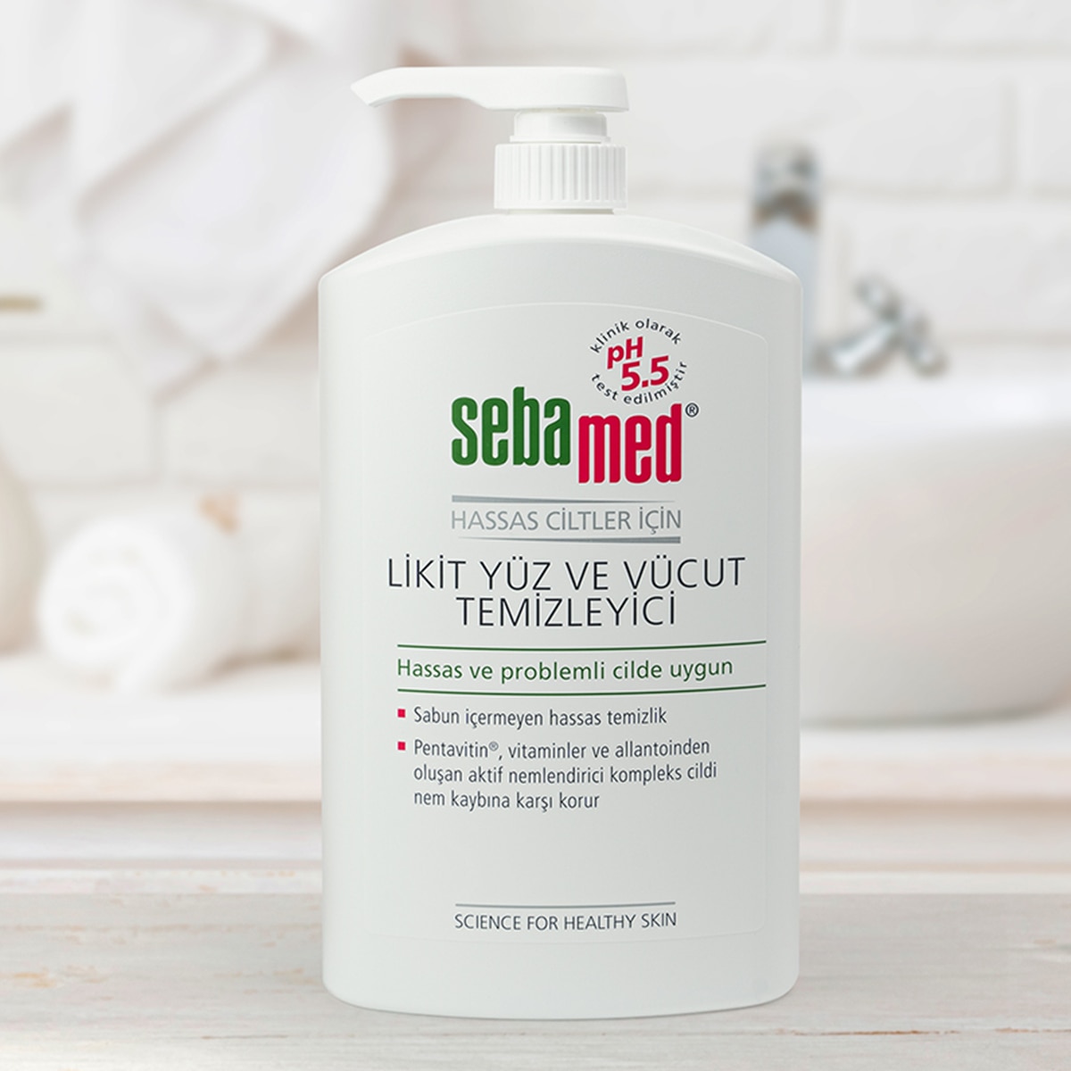 SEBAMED SEBAMED Sebamed Yüz ve Vücut Temizleyici Likit 1000 ml 1 of 4