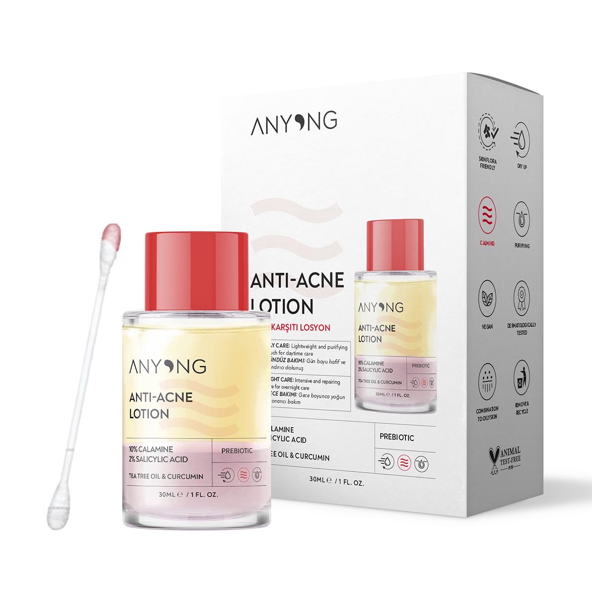  ANYONG ANYONG Anyong Akne Karşıtı Losyon 30 ml  1 of 4 