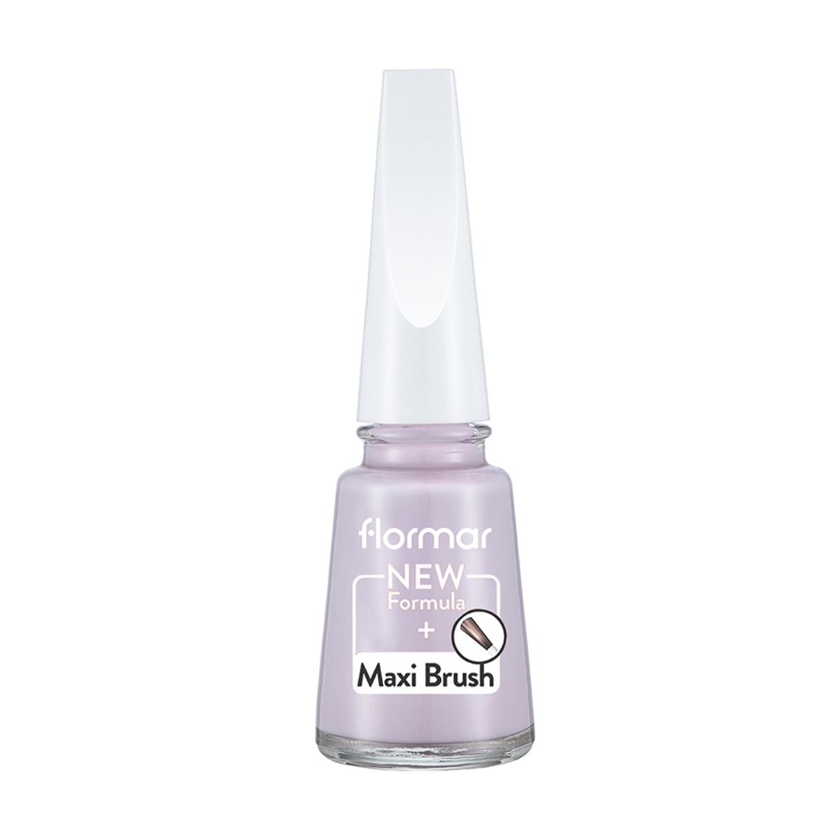  FLORMAR FLORMAR Flormar Nail Enamel Yoğun Pigmentli Parlak Oje No: 464 Lavender Love  1 of 3 